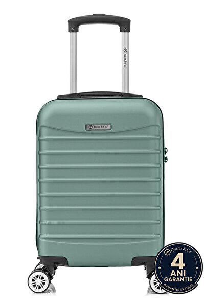 Quasar & Co. Troler de cabina Line,40x30x20cm,Troller bagaj de mana,valiza ca...