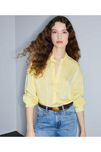 İpekyol Textured Cutout Shirt