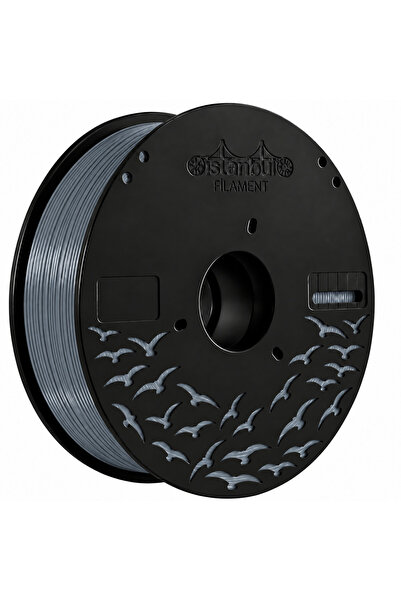 İSTANBUL FİLAMENT 3D Printer Filament ASA FİLAMENT GRİ 1 Kg Ø 1,75mm ± 0,05 M...