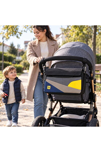 Empria Geanta bebe organizator carucior bebelusi, 36x21x11 cm, geanta organiz...