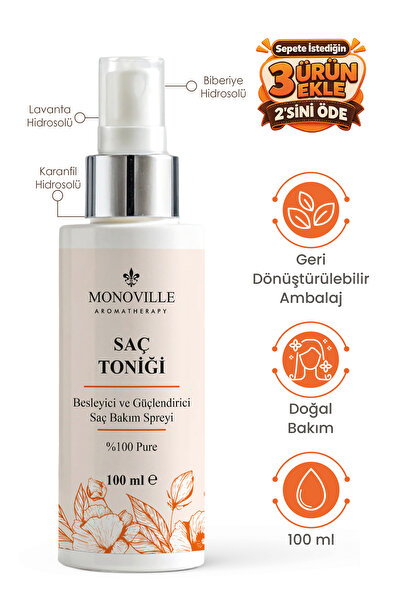 Monoville Saç Bakım Spreyi 100 ml (Hair Care Spray)