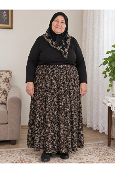 ARG Büyük Beden Anne Etek(bel 140cm)