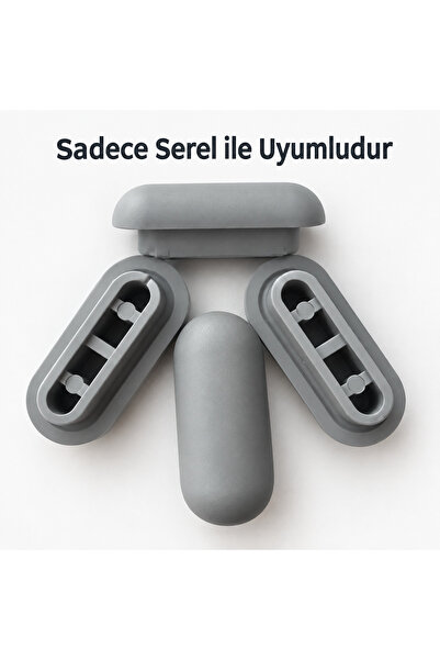 Eca Serel Klozet Kapak Büyük Takoz (Alt Kısım) - 4 Adet Gönderilir Bütün Sere...
