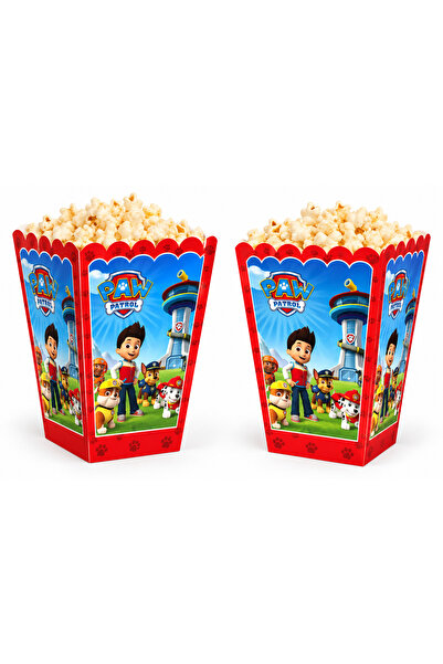 partideyince Paw Petrol Paw Patrol Temalı Mısır Kutusu