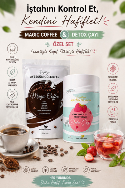 Diyet Hakkında Magic Coffe ve Detox Çayı Set