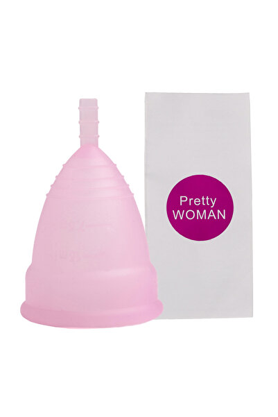 Choice3 L Size 1Pc-Naked-Pink Medical Grade Silicone Menstrual Cup Feminine H...