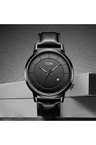 Tomi Black TOMI Luxury Men's Watch Fashion Original Brand Business Men's Quar...