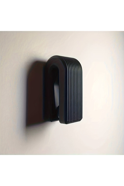 Choice6 black Auto-locking Towel Hanger; Gravity Wall Mount Rack; Novelty Tow...