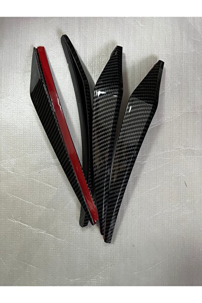 Choice1 Carbon Fiber Look 4pcs Carbon Fiber Pattern Car Wheel Fender Flares U...