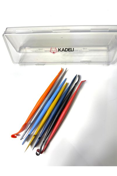 KADELLİ SHARK Vehicle Coating Detailing Tools Set of 7 (Plastic, Magnetic)