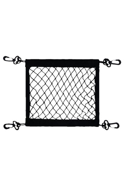 Choice black Motorcycle Cargo Net Polyester High Elastic Cargo Net with 4 Adj...