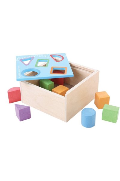 BIGJIGS Toys My first sorting box