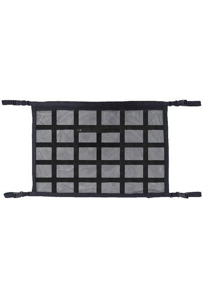 Choice1 80x54cm Car Ceiling Cargo Net Strong Load-Bearing Mesh Car Roof Stora...