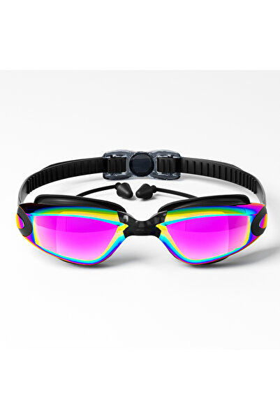 Choice6 purplish black Adult Swimming Goggles: HD, Waterproof, Anti-fog, Unis...