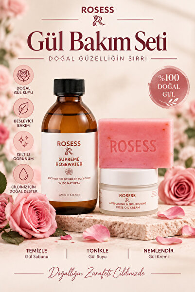Rosess Gül Ürünleri Avantajlı Set