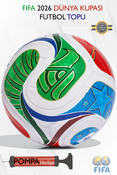 Hsport Fifa 2026 World Cup New Season Football Ball Trionix Durable Carpet Fi...