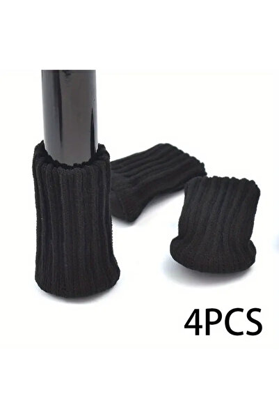 Choice black-4pcs 4/8/16PCS Chair Leg Socks High Elastic Chair Leg Floor Prot...