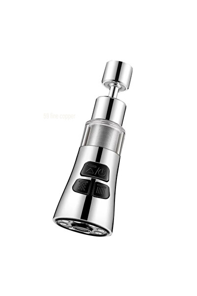 Choice WHITE 360° Universal Kitchen Faucet Extender With Filter Function Aera...