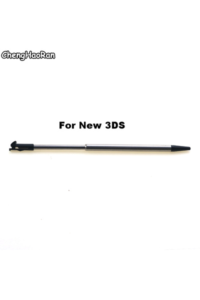 Choice5 New 3DS Metal 1PC Black Metal Telescopic Stylus Plastic Stylus Touch ...