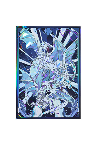 Choice Blue White Dragon A 63x90mm 50PCS Blue eyed White Dragon Anime Card Sl...