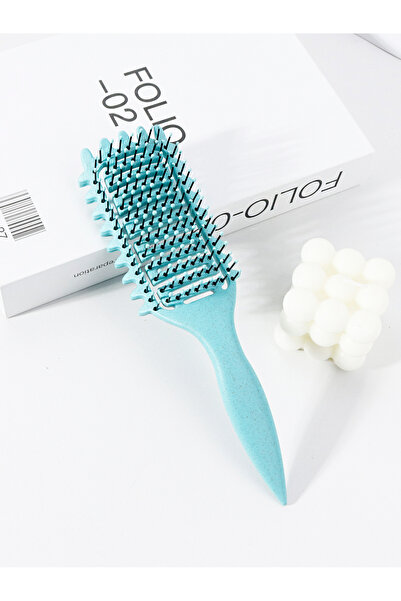 Choice LouKongCeChiS-Green 1pc curly hair styling brush - with nylon bristles...