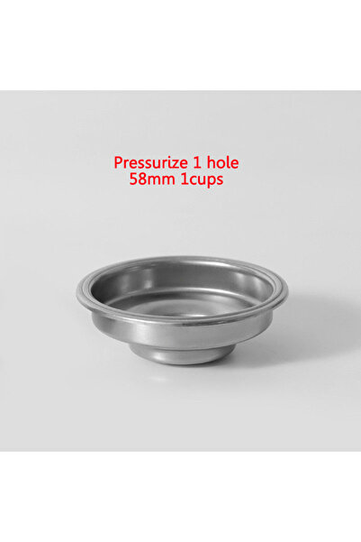 Choice 58mm 1cup 51MM/58MM Pressurized 1 hole Coffee Filter Basket Single/Dou...