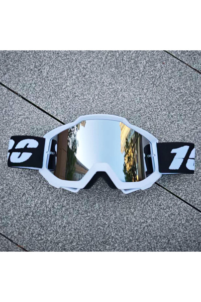 Choice9 LK-WB-YE-3Y Motocross Motorcycle Glasses ATV Racing Goggles MTB Off-R...