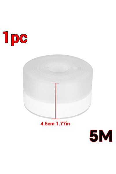 Choice3 clear 45mmx5m Silicone Weather Stripping Seal Door Tape , Weatherproo...