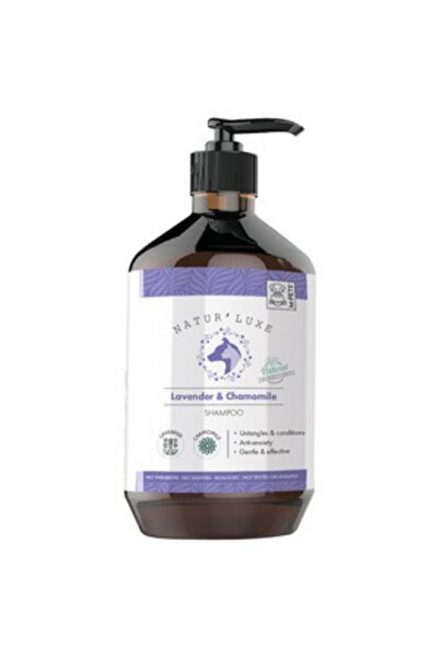 M-PETS Naturluxe Lavanta ve Papatya Özlü Köpek Şampuanı 500ml
