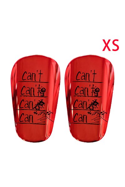Choice12 B-Red-XS Loogdeel 1Pair Soccer Shin Pad Football Training Leg Guard ...