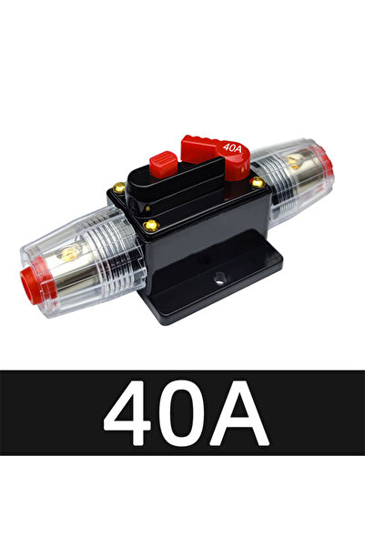 Choice6 40A 20A-150A Manual Reset Series Fuse Holder Waterproof Protection Fu...