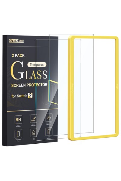 Choice 2 Pack 2 Pack Screen Protector for Nintendo Switch 2 (2025) Transparen...