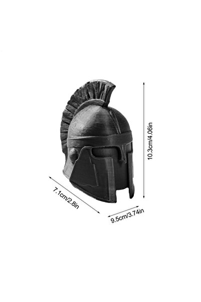 Choice Black Truck Hitch Covers 3D Printing Funny Cartoon Gladiator Shaped Ex...