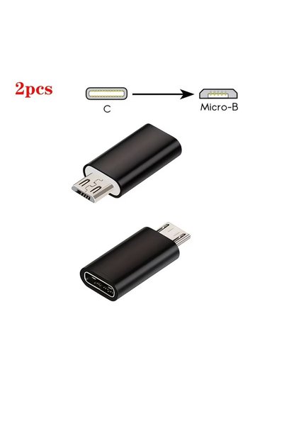 Choice4 محول USB C أنثى إلى Micro USB ذكر (عبوة من 1/2/3/4/5/6 قطع)، محول Mic...