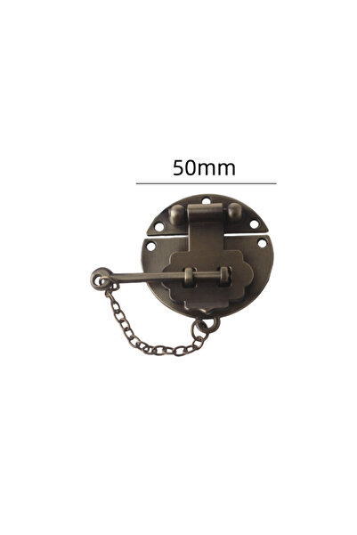 Choice 3 pcs 3Pcs Vintage-Style Alloy Lock Brass Finish Durable for Jewelry B...