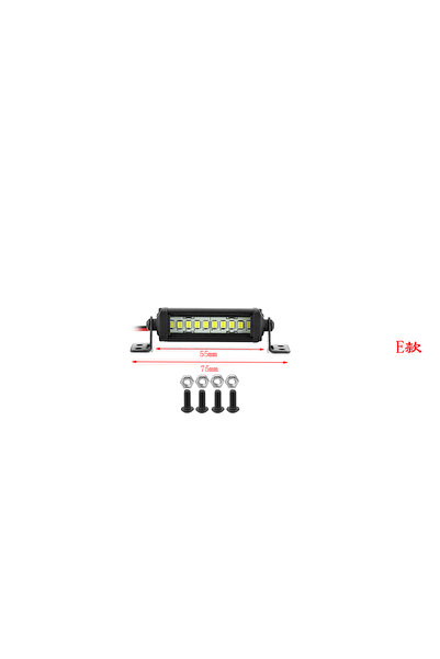 Choice شريط إضاءة LED مقاس 55 مم 55/75/95/115/135/215 مم لمصابيح السقف لسيارة...