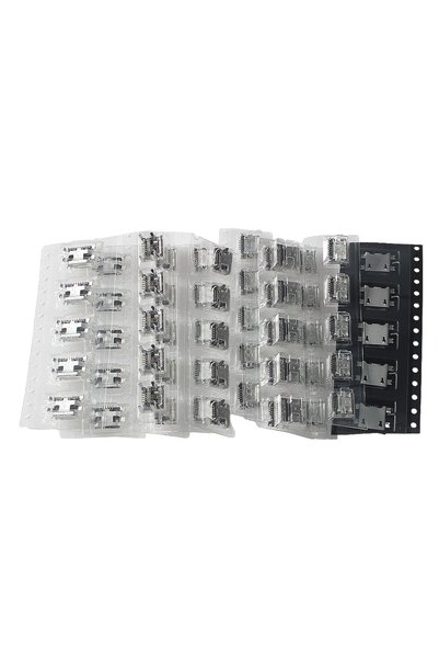 Choice 60pcs 60PCS 12 Models Micro USB Connector Socket Jack 5pin USB Jack So...