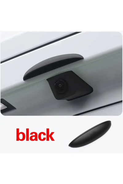 Choice3 1PC Black Auto Rear Camera Rain Cover ABS Waterproof Rear View Car Ca...