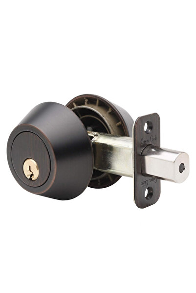 Choice black Copper Door Lock Cylinder Deadbolt Chrome Metal Dead Home Door G...