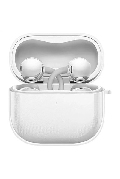 Choice1 Transparent Case with Lanyard for HUAWEI FreeClip 2, Earclip Ear Hook...