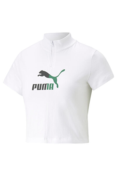 Puma Classics Archive Remastered Tee Γυναικείο T-shirt Crop
