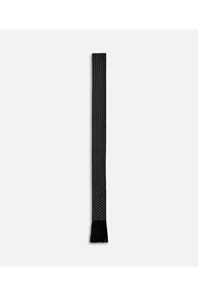 İpekyol Tasseled Polka Dot Pattern Scarf