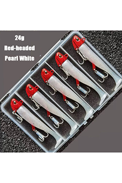Choice 24g B 5pcs 24g/105mm Artificial soft Bait Lumious/Glow Mackerel Sea Bu...