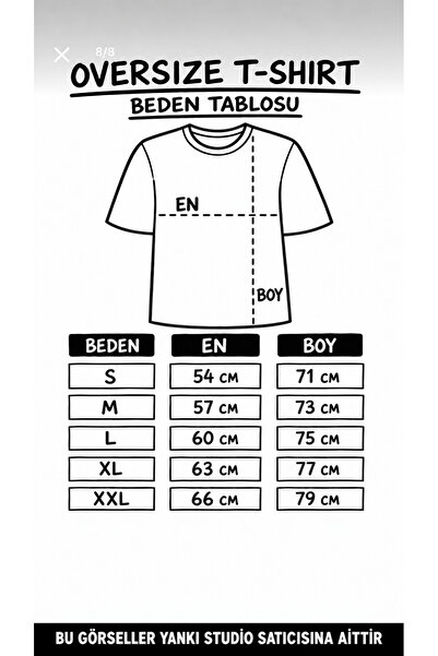 Genel Markalar YANKI STÜDİO Premium Oversize GTA 6 Baskılı Unisex Tişört %100...