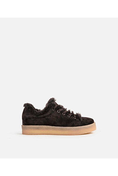 İpekyol Yünlü deri sneaker