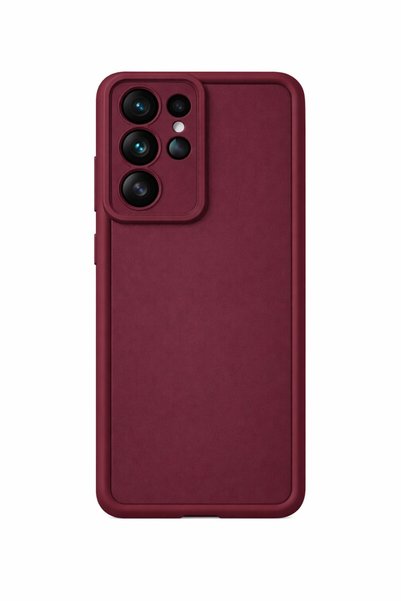 Vissona Samsung Galaxy S21 ULTRA Kılıf – Kamera Çıkıntılı – Mat Silikon Telef...
