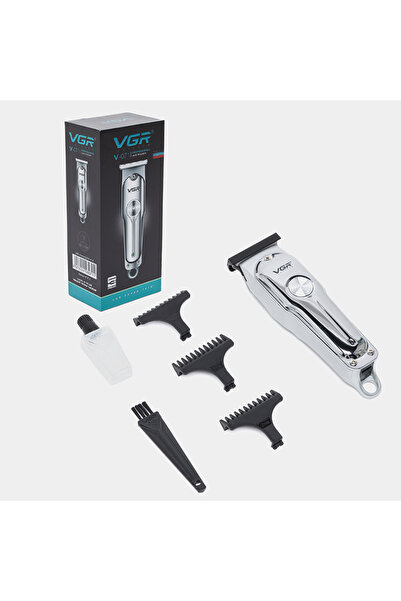 VGR Voyager V-071 - Profesyonel Metal Saç, Sakal ve Ense Çizim - Paslanmaz Çe...