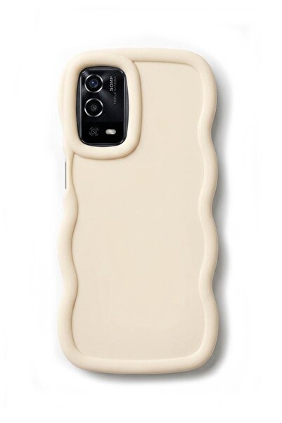 Vissona Oppo A54 / A16 / A55 Serisi Uyumlu Dalgalı Tasarım Kamera Korumalı Ma...