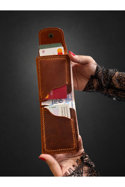 Valnero (Şık, Avrupa tarzı premium algı) %100 Gerçek Deri Premium Cüzdan – Ko...