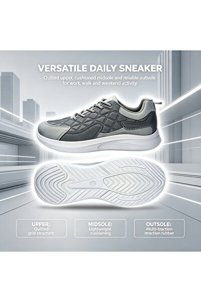 Chaolizi Men's Wavy Panel Athletic Sneakers